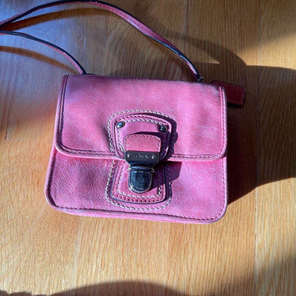 Vintage mini coach crossbody